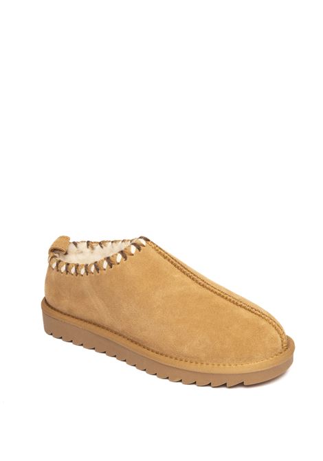 Tan suede slipon COLORS OF CALIFORNIA | YW251SHORTSLIPPER-TAN